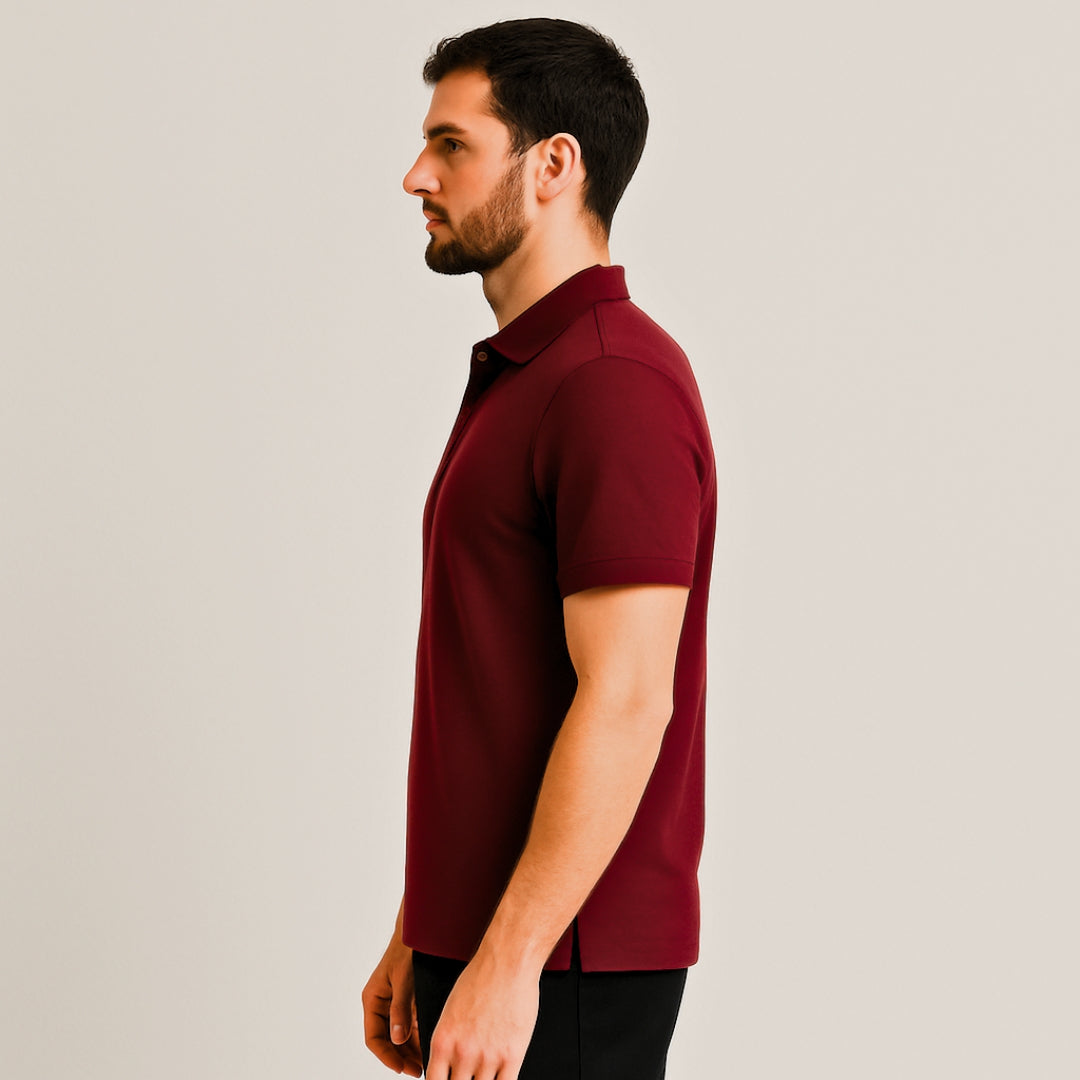 Exclusive Interlock Supima Polos for Elite Men