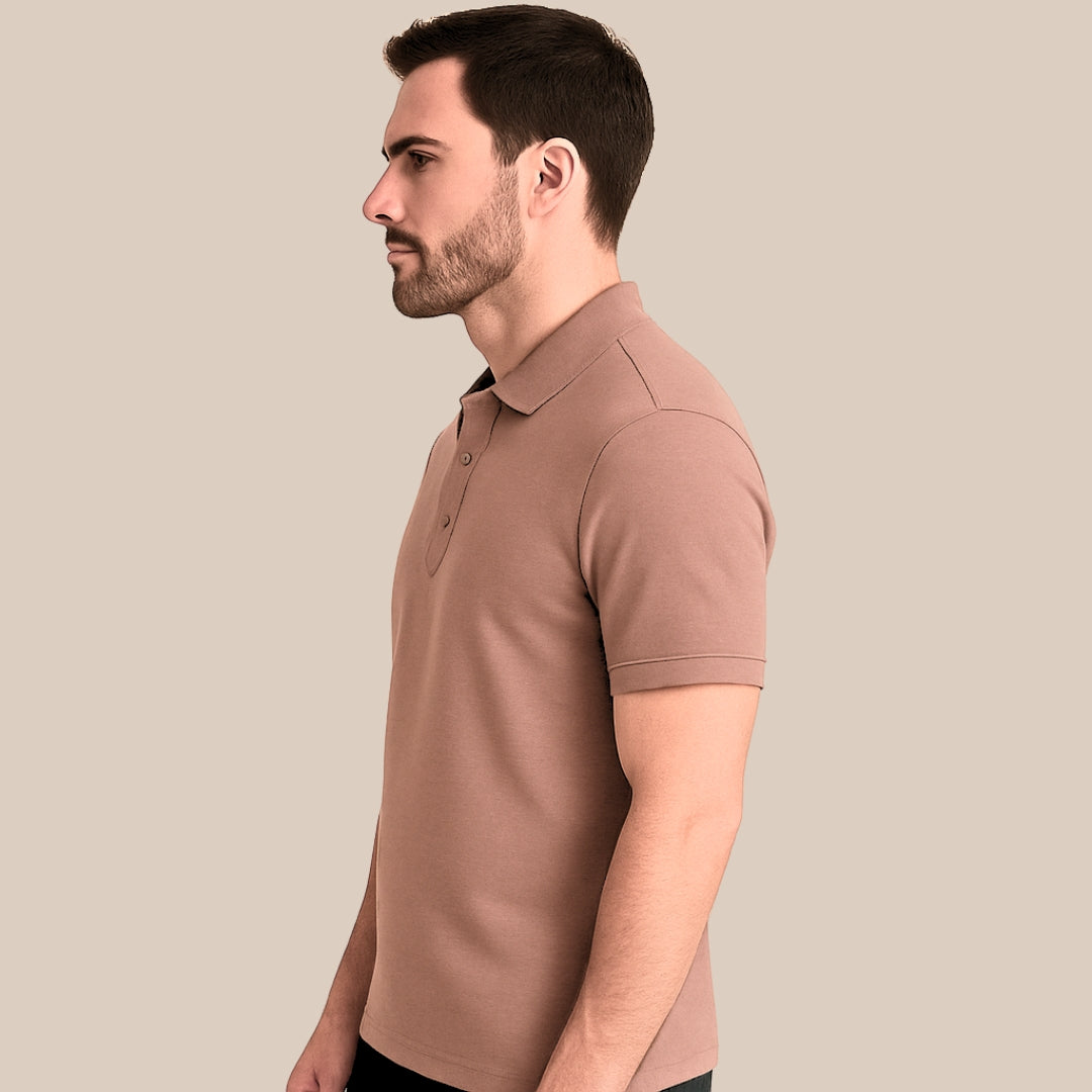 Exclusive Interlock Supima Polos for Elite Men