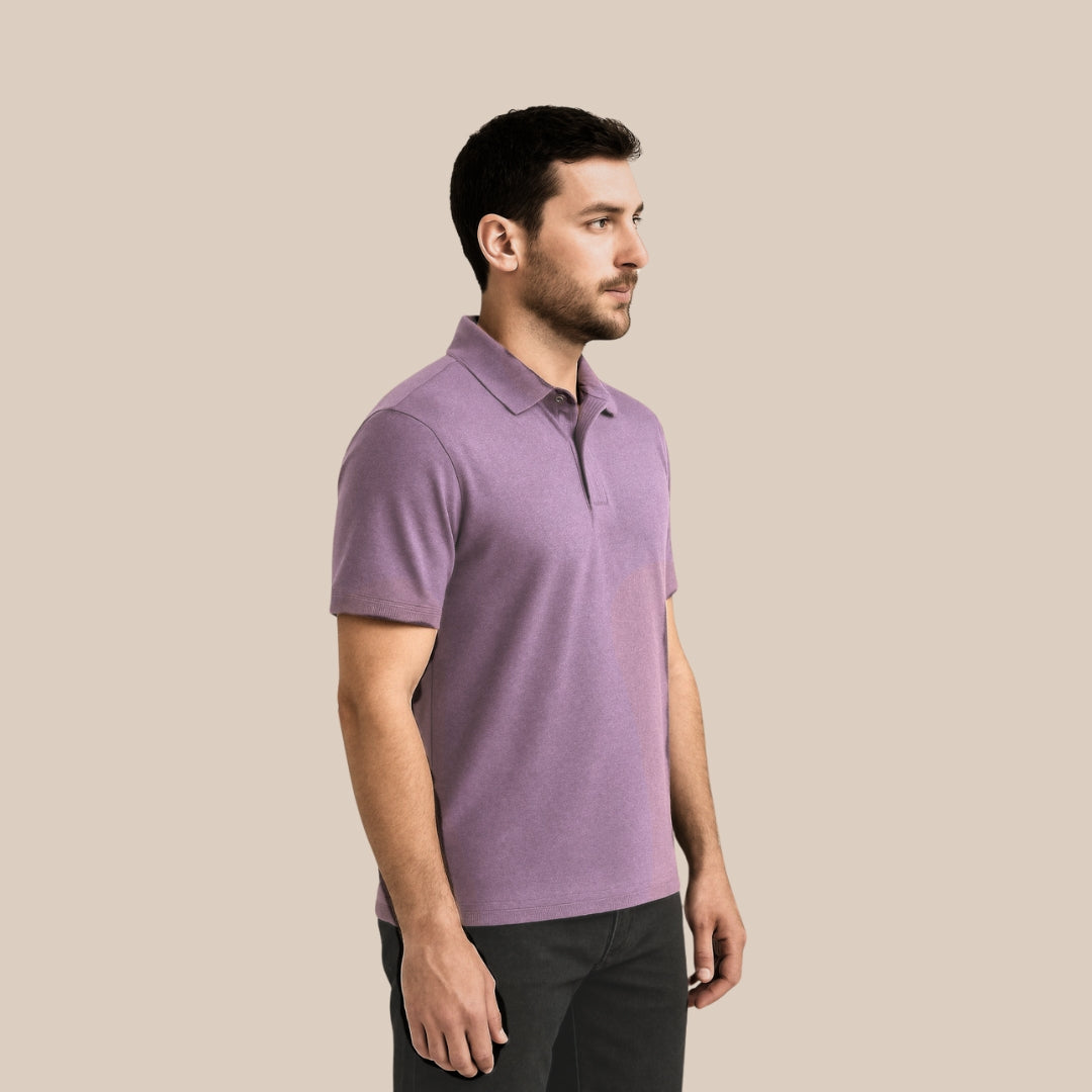 Exclusive Interlock Supima Polos for Elite Men