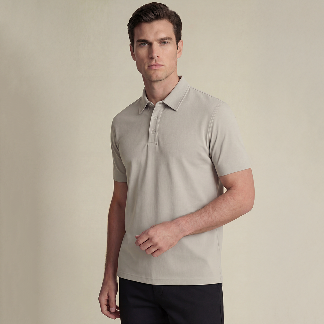 Premium Supima Lycra Polo T-Shirt