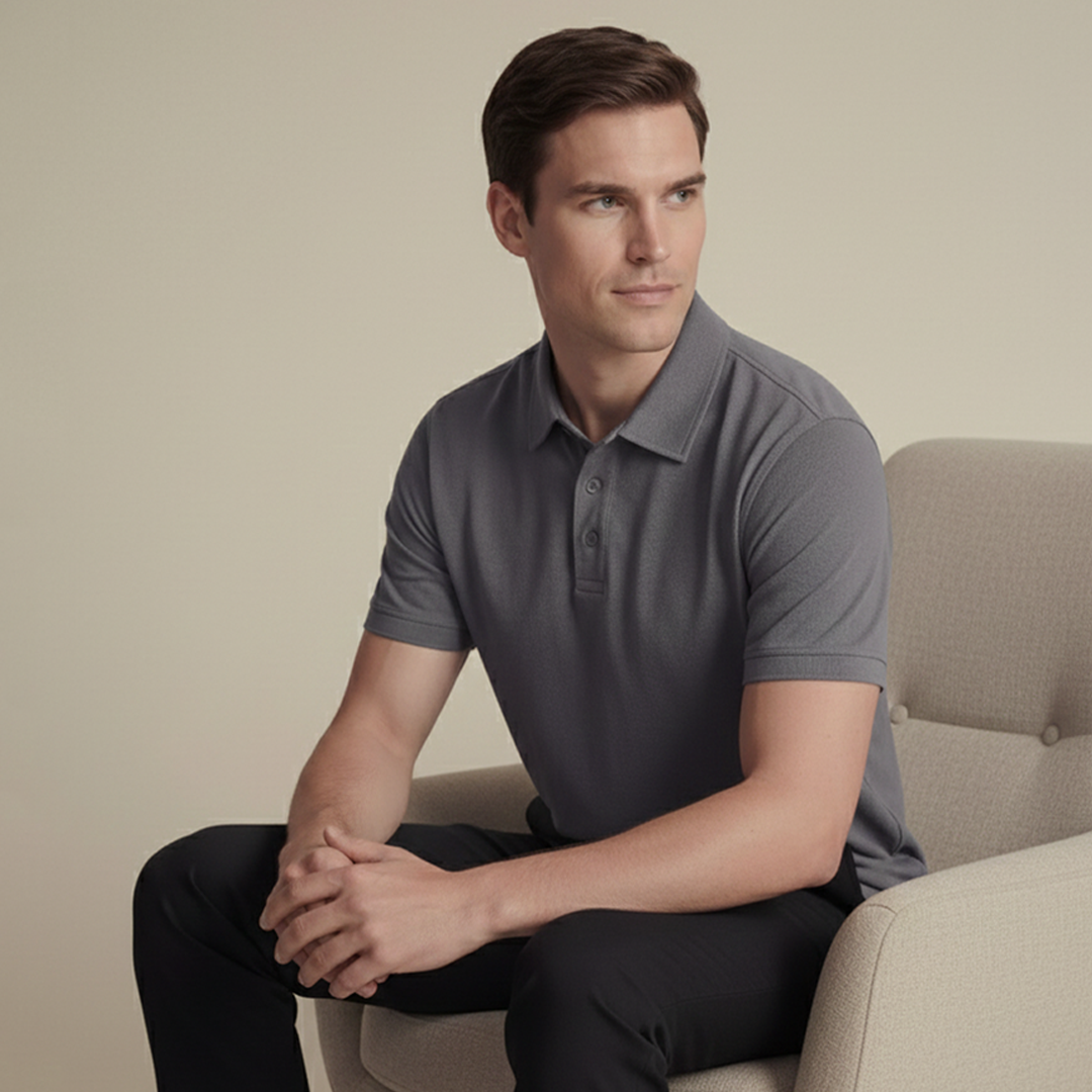 Premium Supima Lycra Polo T-Shirt