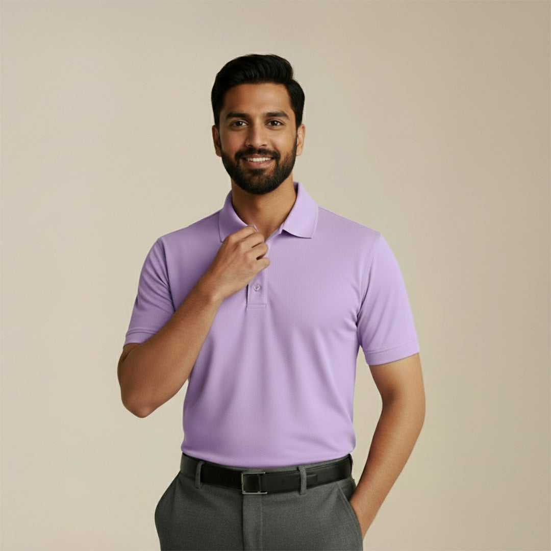 Premium Supima Lycra Polo T-Shirt