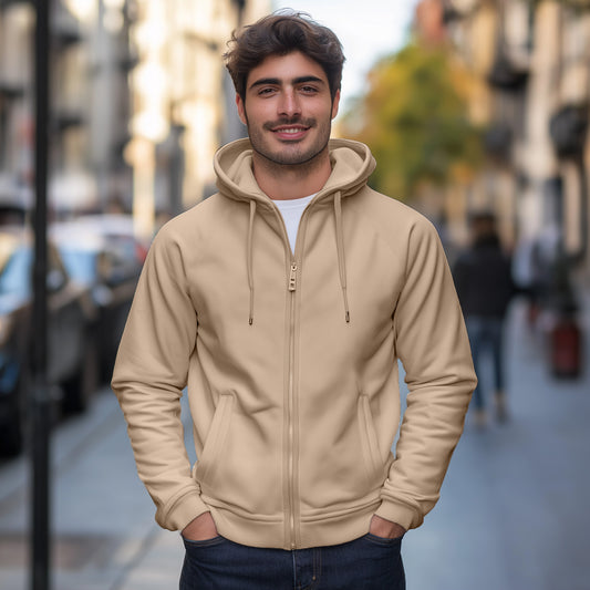 Premium Supima Zipper Hoodie for Elite Men: India’s Ultimate Winter Shield