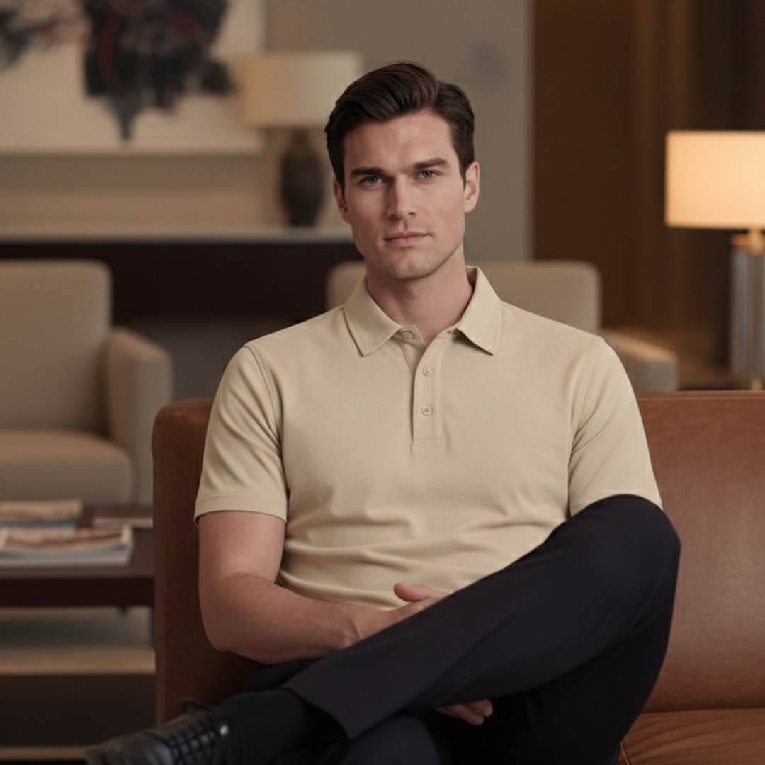 Premium Supima Lycra Polo T-Shirt