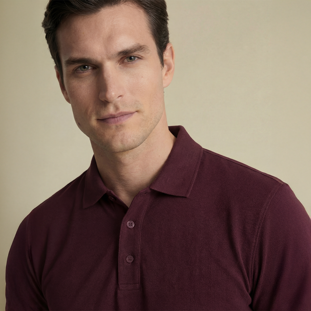 Mercerized Premium Supima Polo T-Shirt