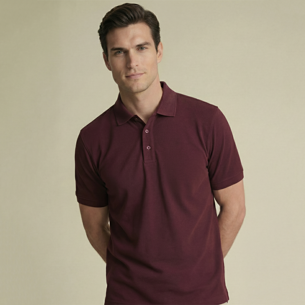 Mercerized Premium Supima Polo T-Shirt