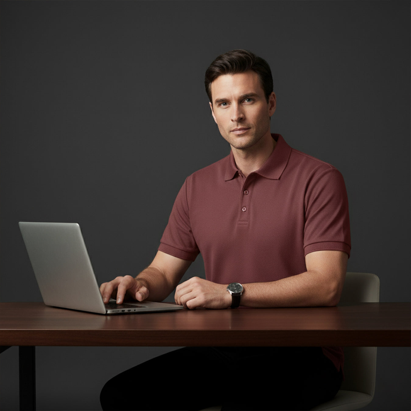 Exclusive Interlock Supima Polos for Elite Men