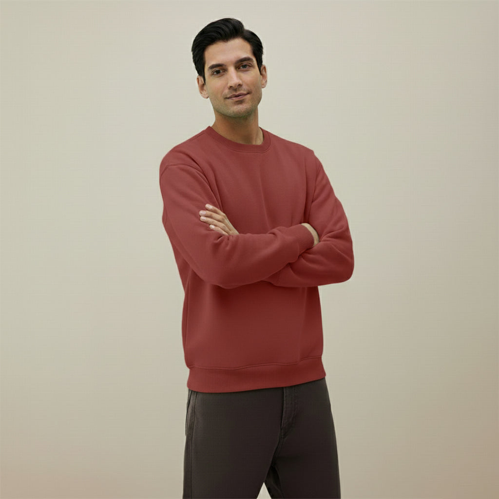 Premium Supima Sweatshirt for Elite Men: India’s Ultimate Winter Shield