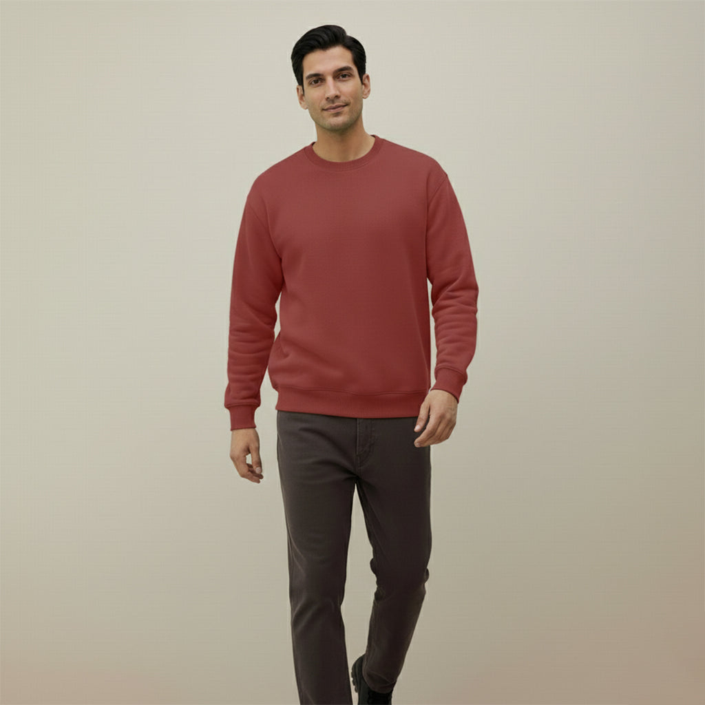 Premium Supima Sweatshirt for Elite Men: India’s Ultimate Winter Shield