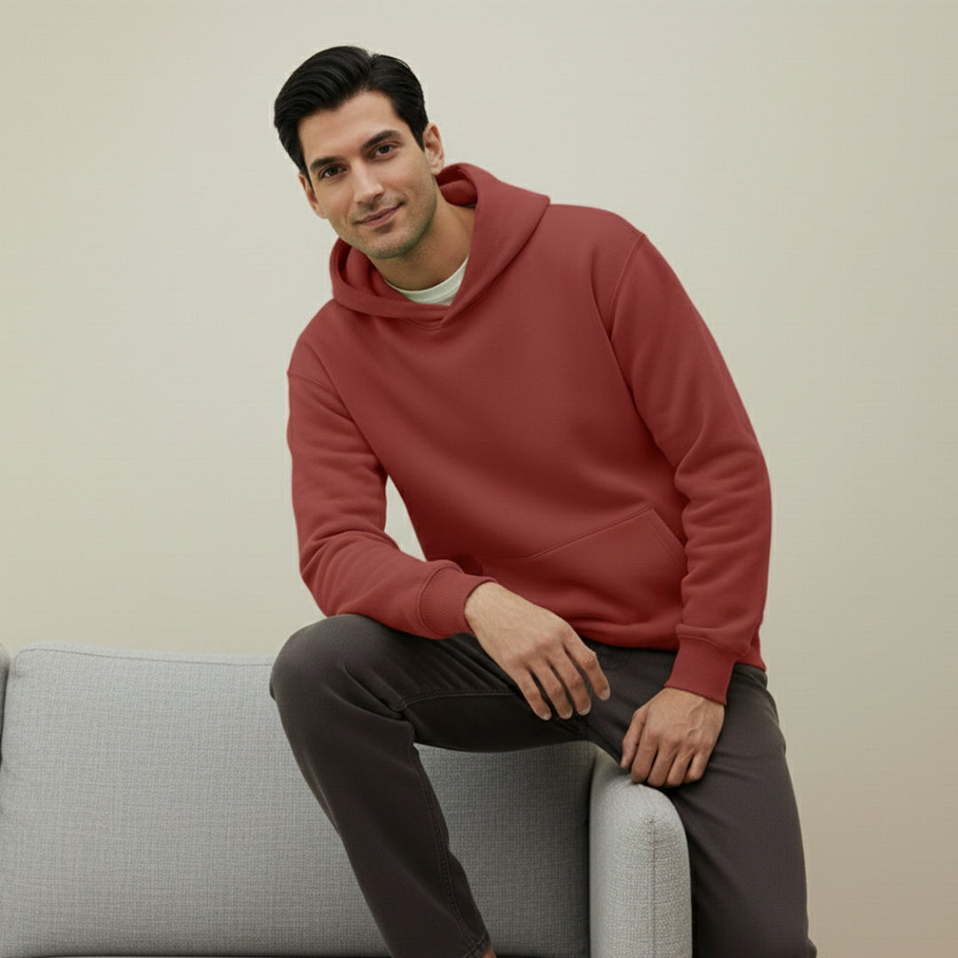 2025 Edition: Premium Supima Non-Zipper Hoodie for Elite Men: India’s Ultimate Winter Shield