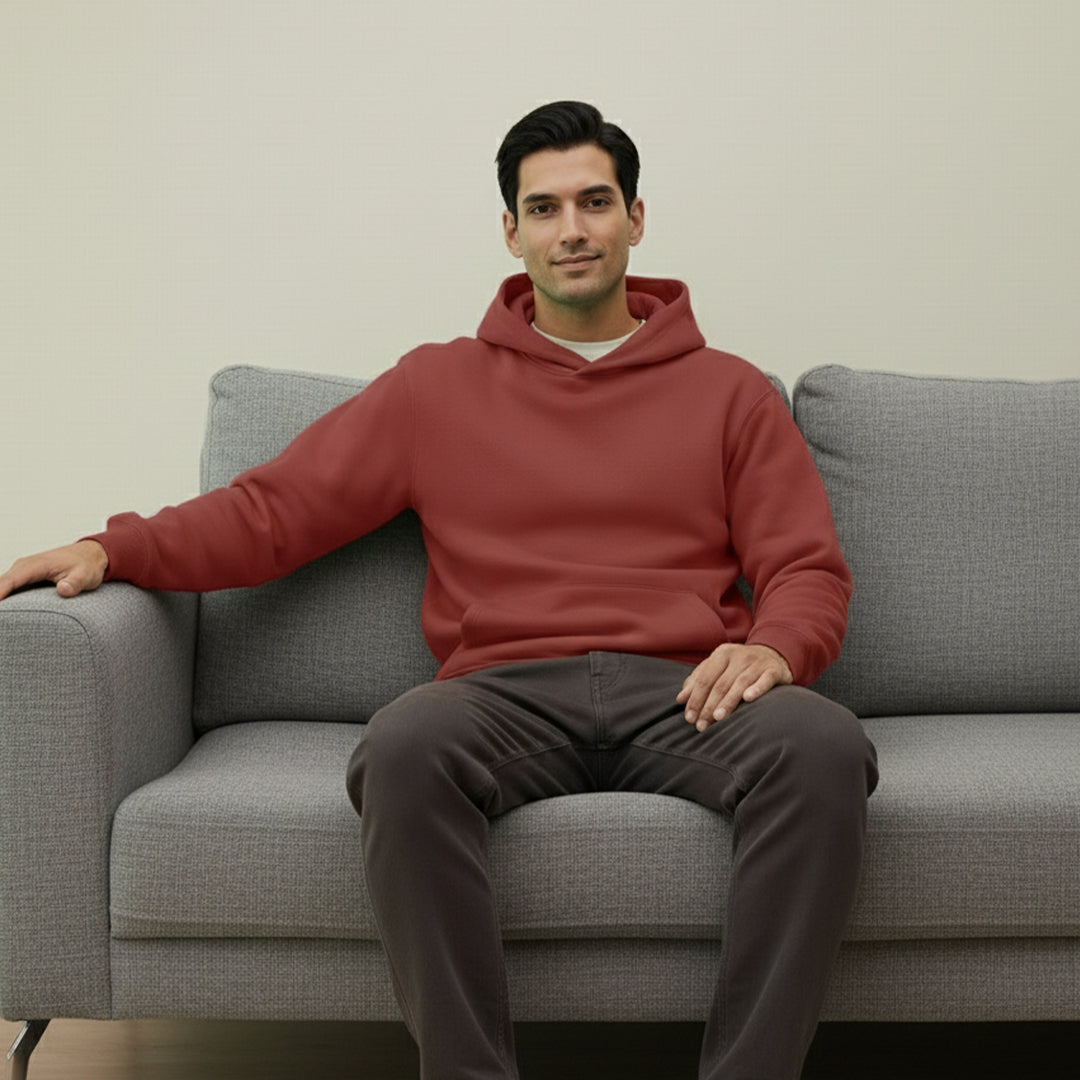 2025 Edition: Premium Supima Non-Zipper Hoodie for Elite Men: India’s Ultimate Winter Shield