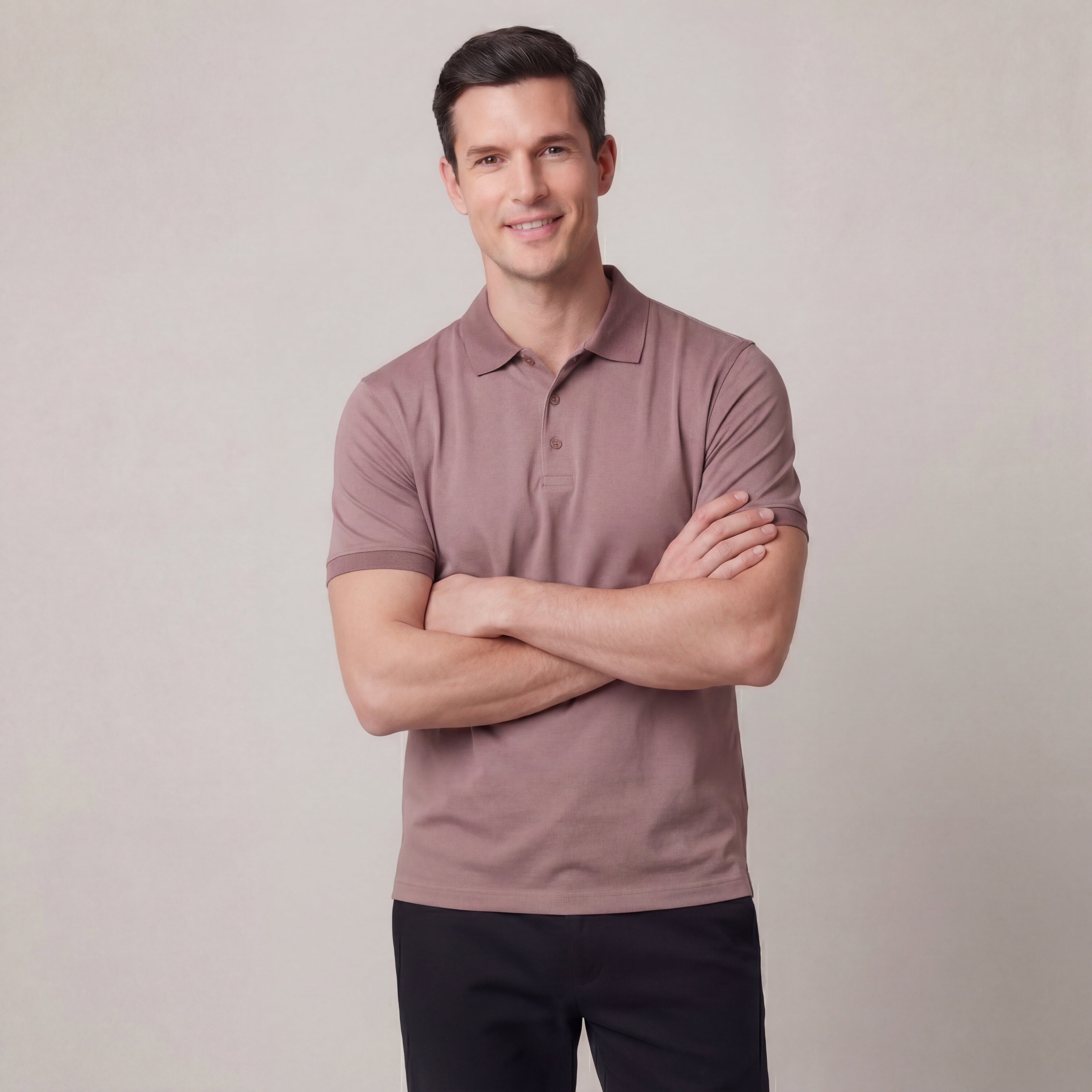 Exclusive Interlock Supima Polos for Elite Men