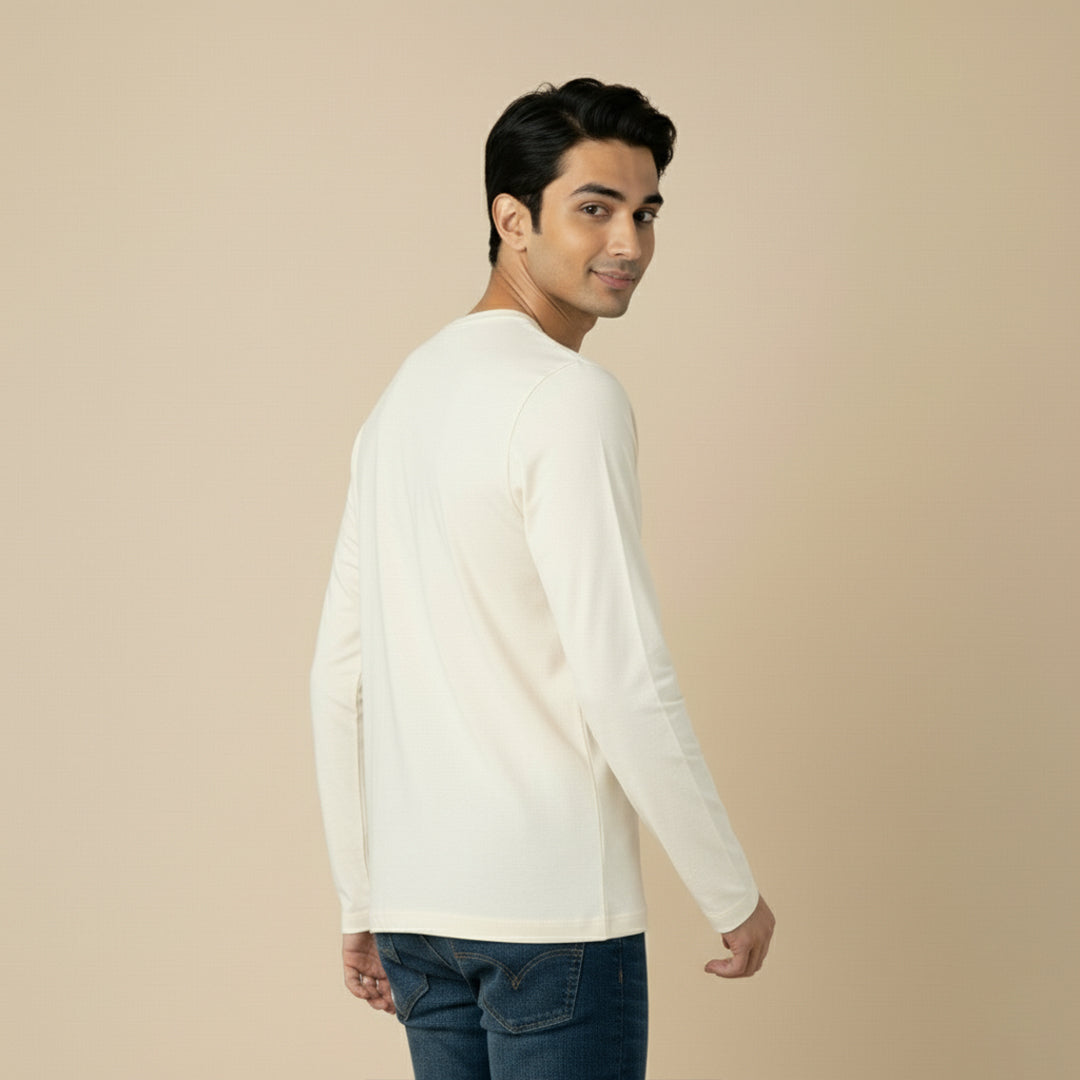 Mercerized Organic Cotton Crew Neck (Full Sleeve)
