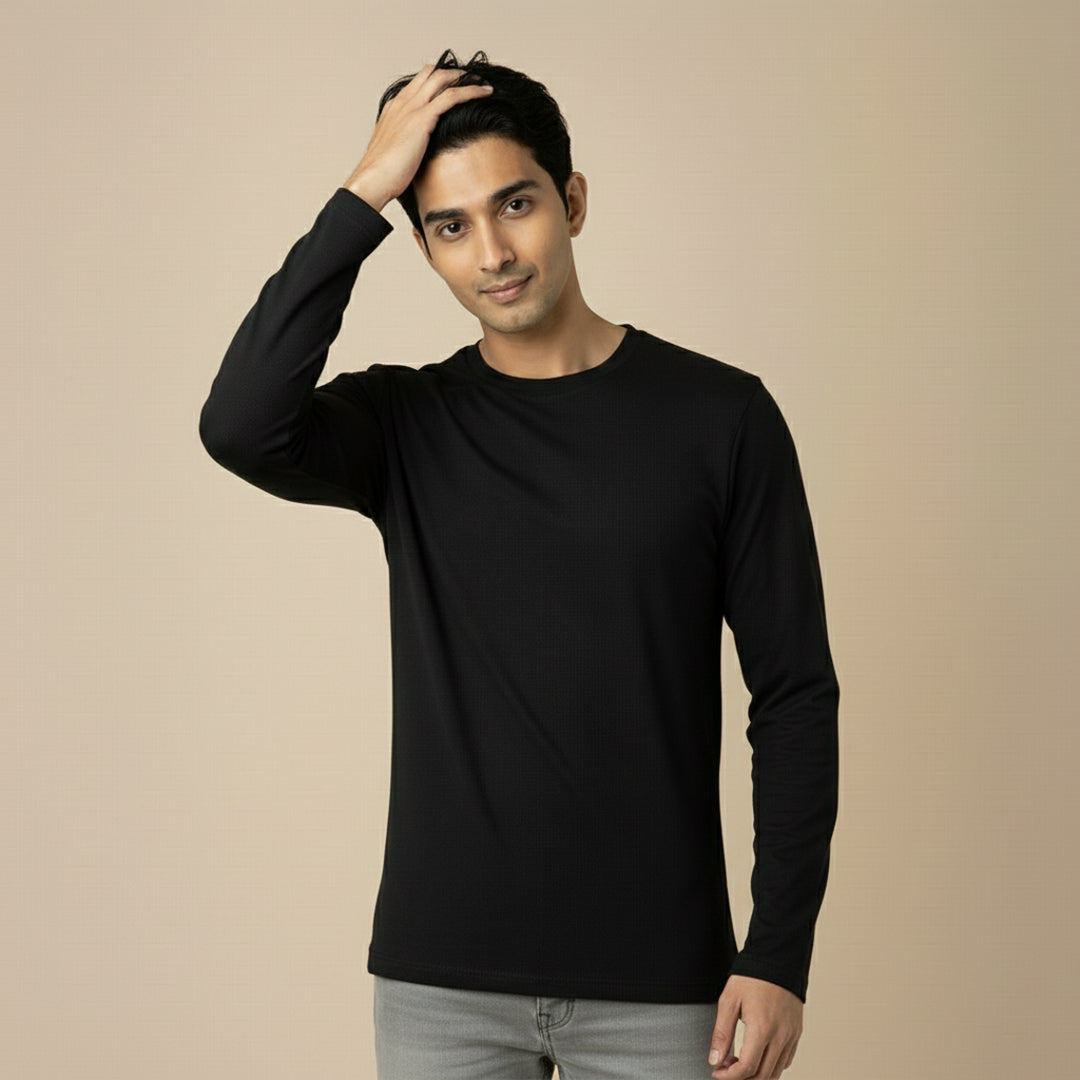 Mercerized Organic Cotton Crew Neck (Full Sleeve)