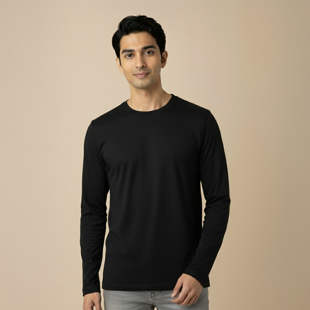 Mercerized Organic Cotton Crew Neck (Full Sleeve)