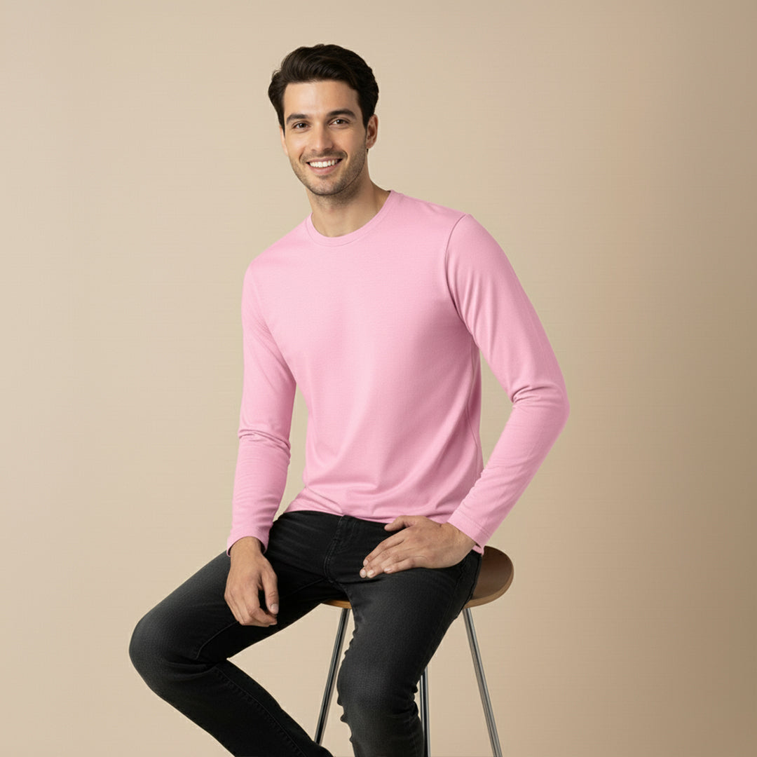 Mercerized Organic Cotton Crew Neck (Full Sleeve)