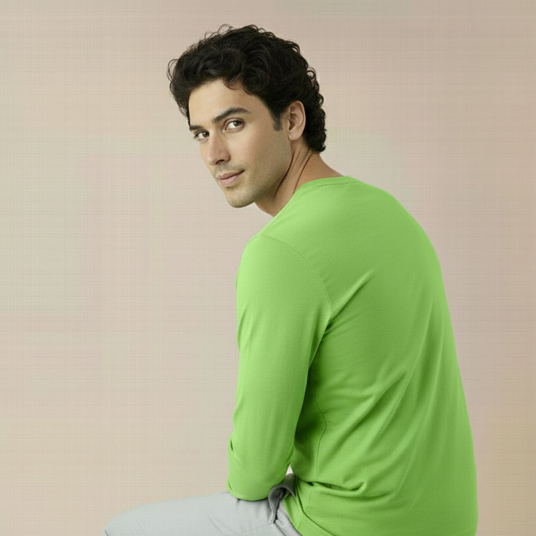 Mercerized Organic Cotton Crew Neck (Full Sleeve)