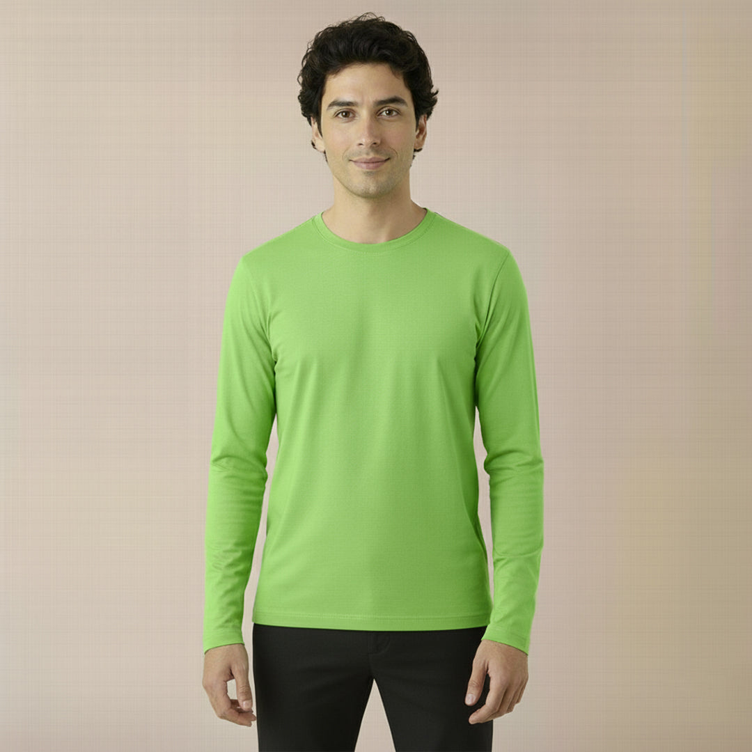 Mercerized Organic Cotton Crew Neck (Full Sleeve)
