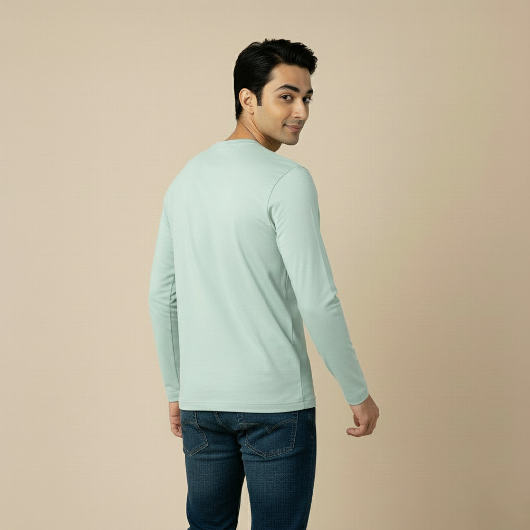 Mercerized Organic Cotton Crew Neck (Full Sleeve)