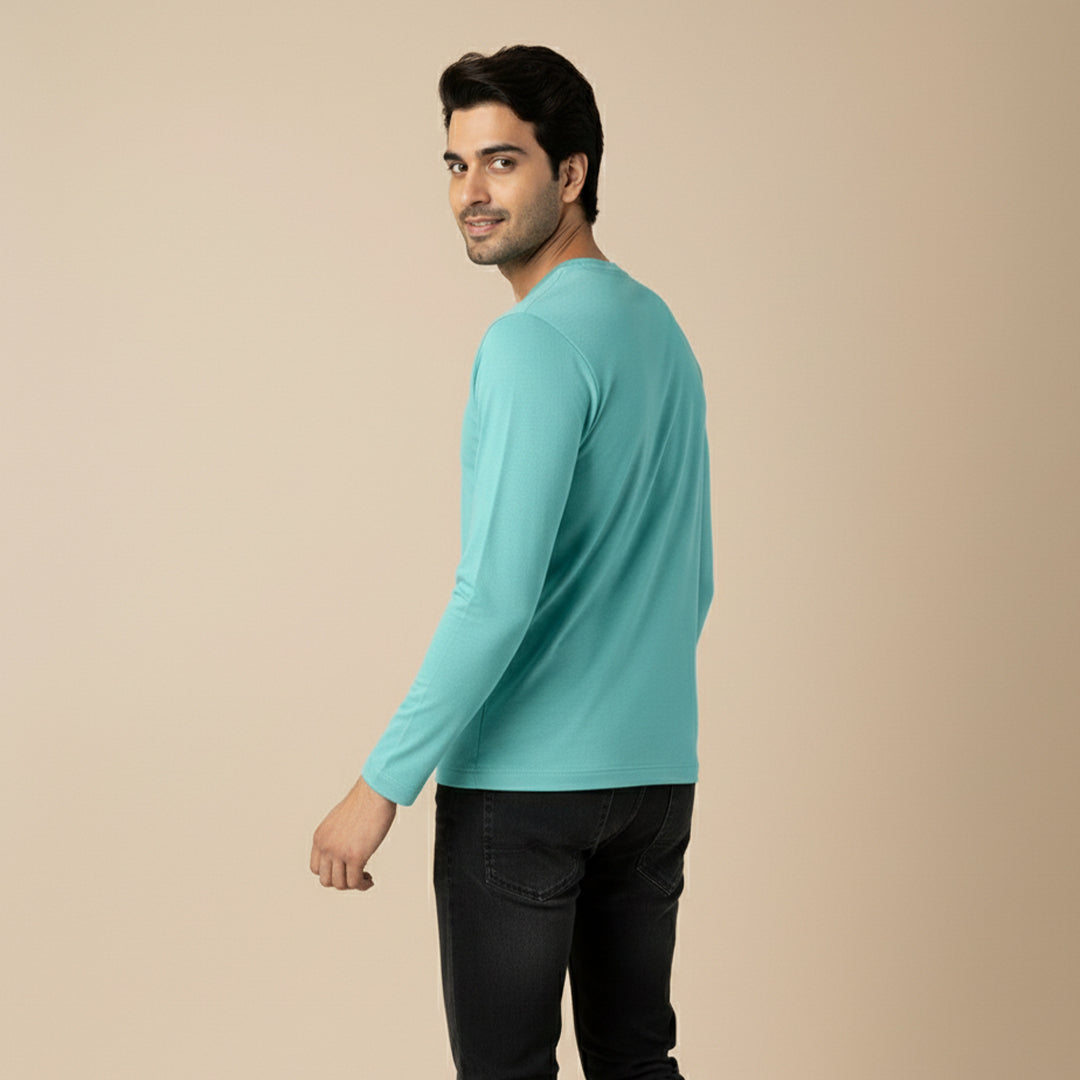 Mercerized Organic Cotton Crew Neck (Full Sleeve)