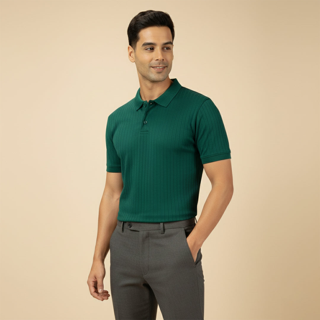 Supima Cotton Drop Needle Polo