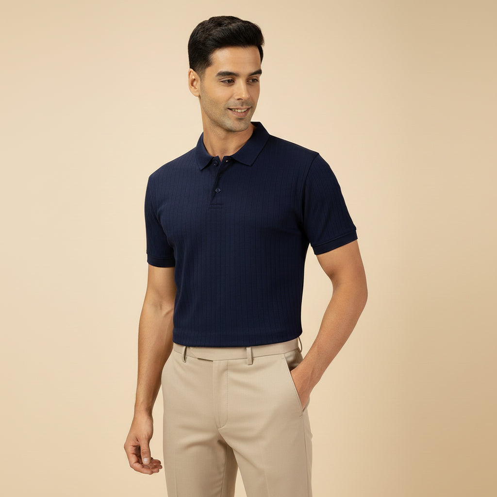 Supima Cotton Drop Needle Polo