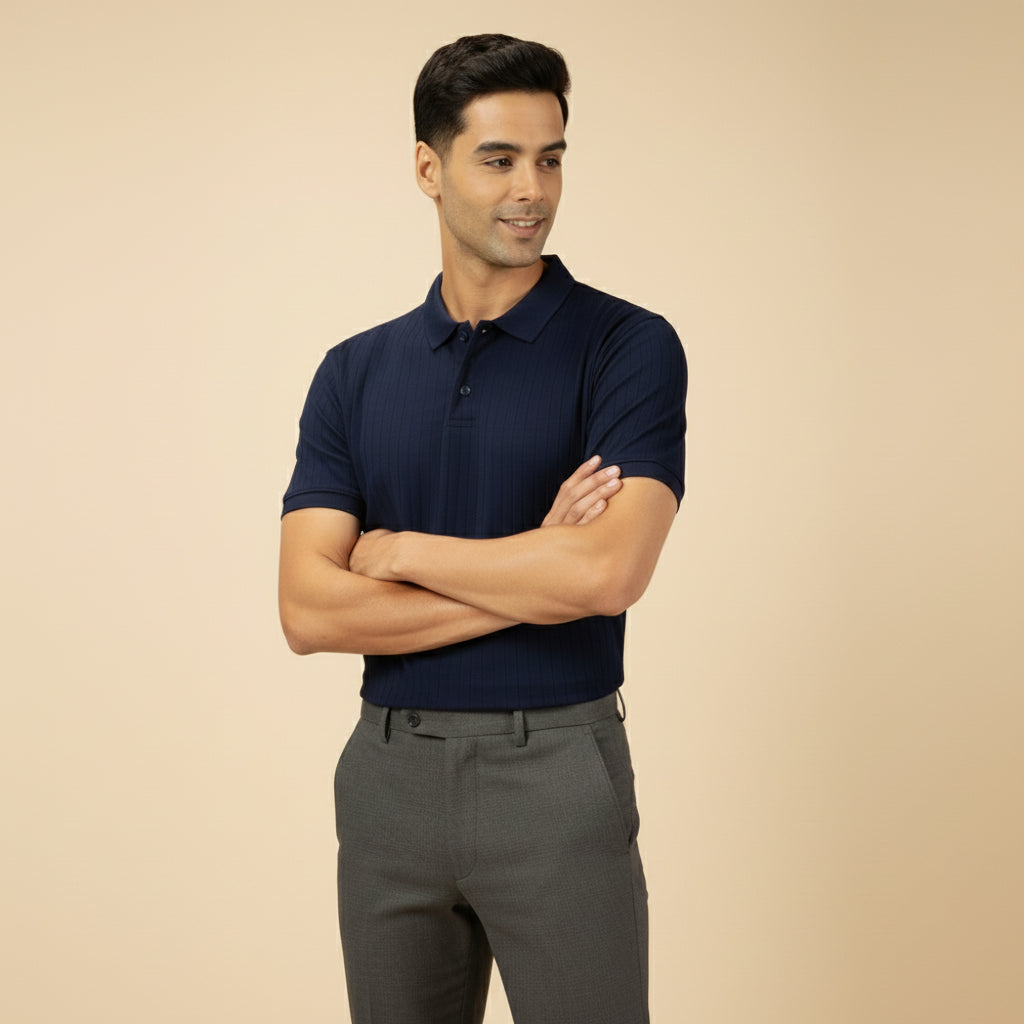 Supima Cotton Drop Needle Polo