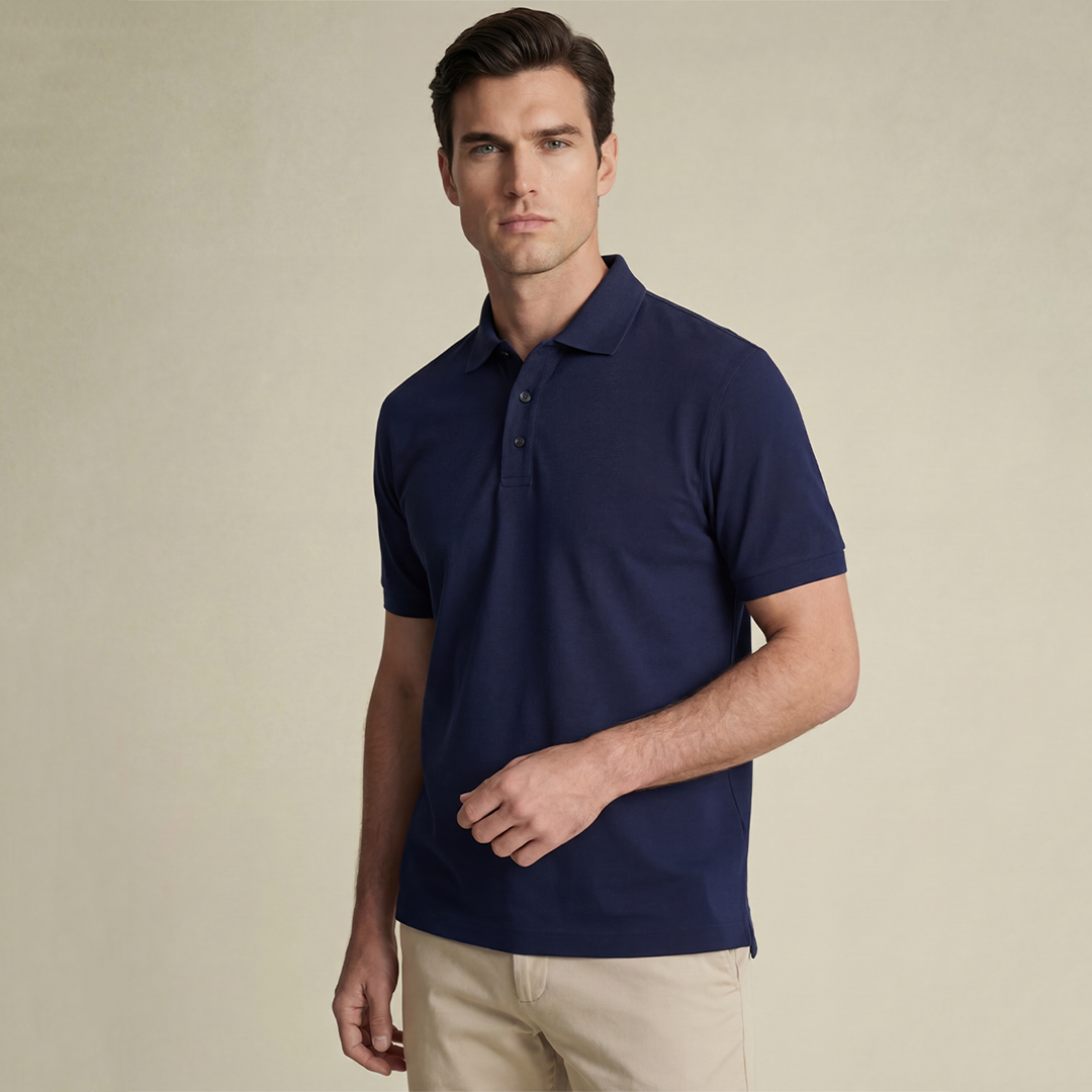 Mercerized Premium Supima Polo T-Shirt