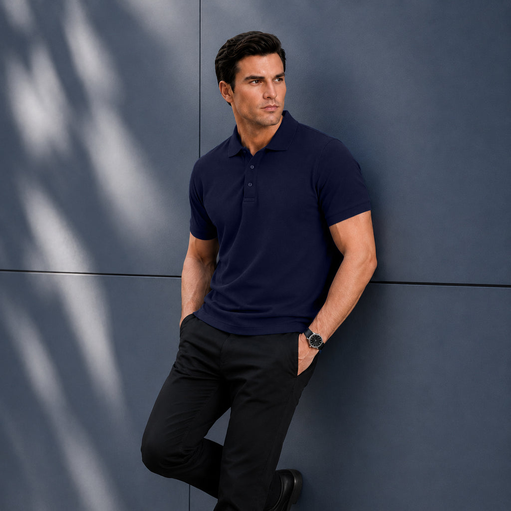 Premium Supima Lycra Polo T-Shirt
