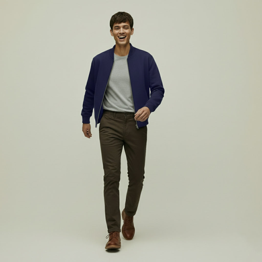 Premium Supima Jacket for Elite Men: India’s Ultimate Winter Shield