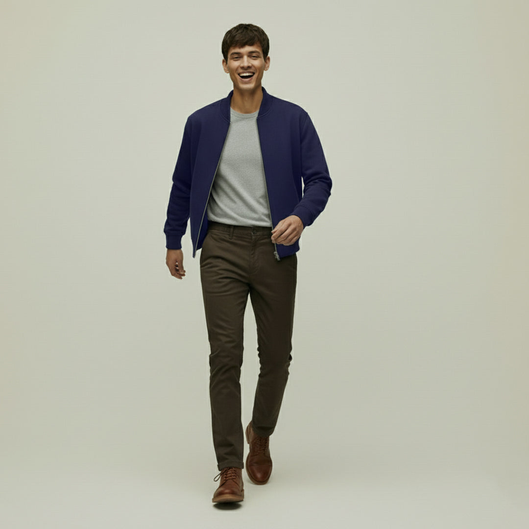 Premium Supima Jacket for Elite Men: India’s Ultimate Winter Shield