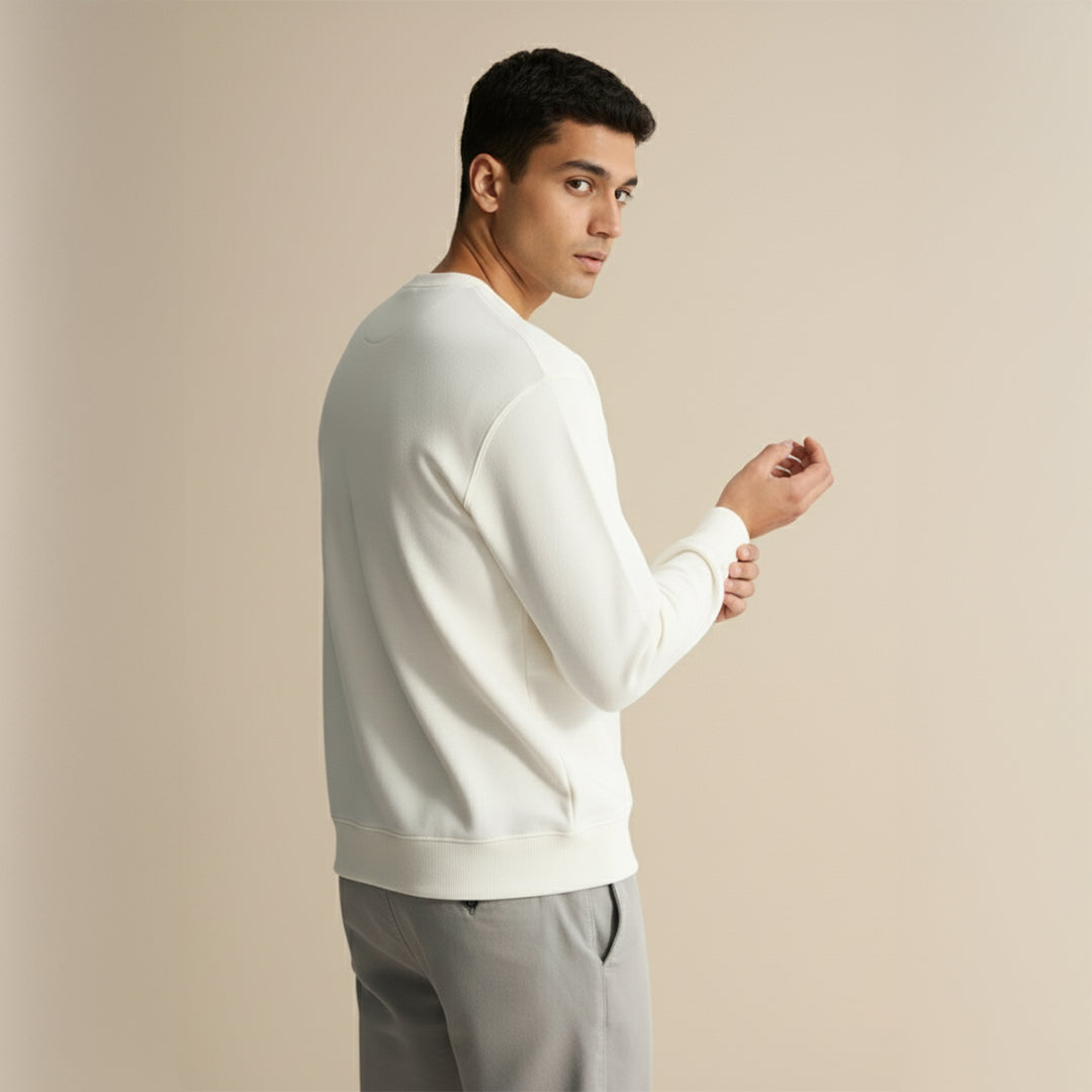 Premium Supima Sweatshirt for Elite Men: India’s Ultimate Winter Shield