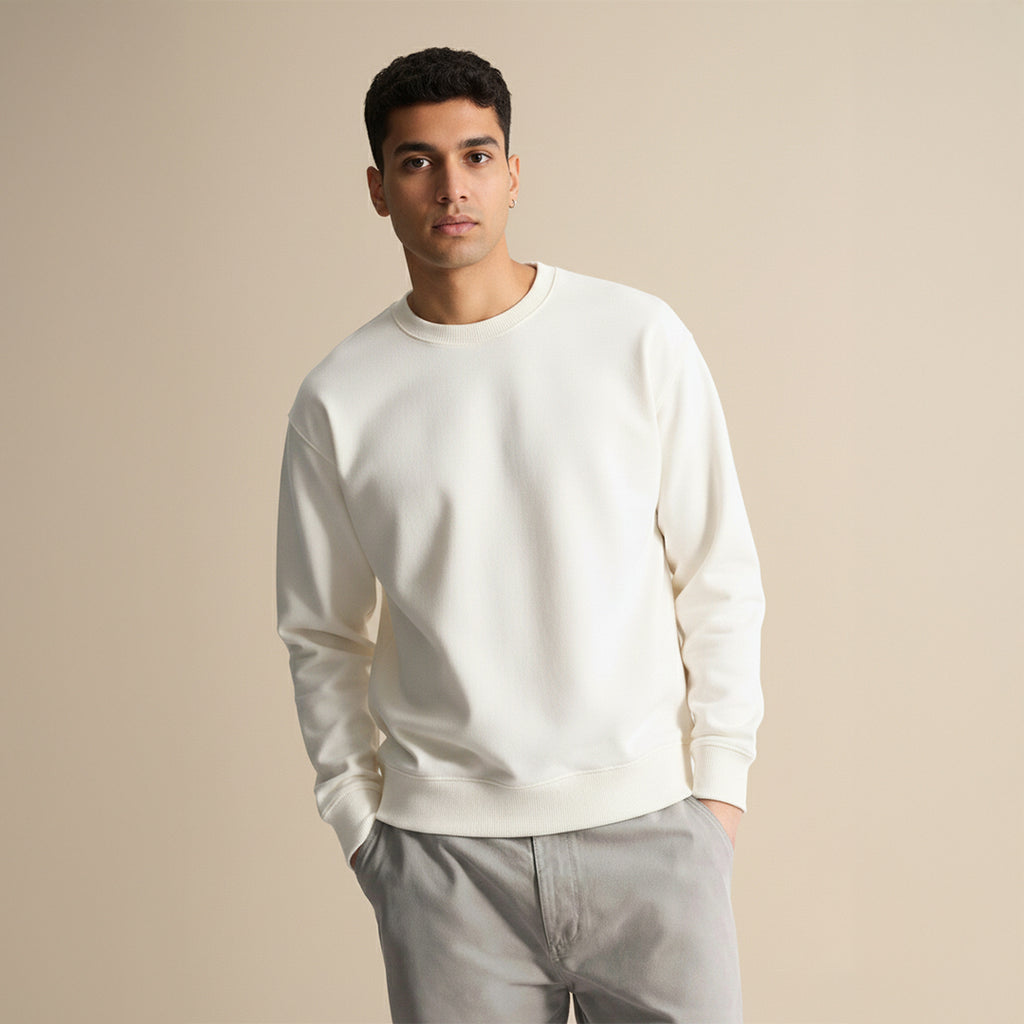 Premium Supima Sweatshirt for Elite Men: India’s Ultimate Winter Shield
