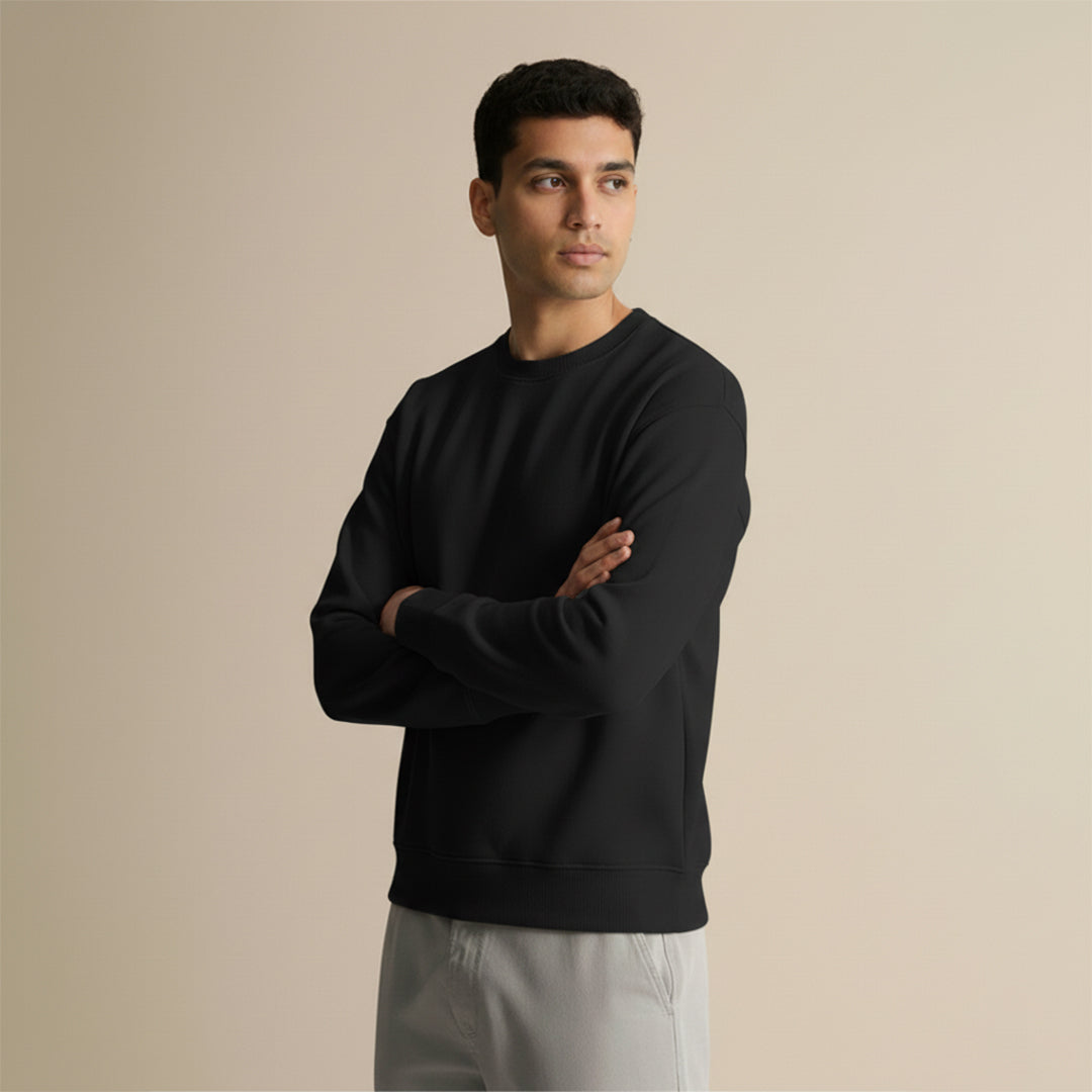 Premium Supima Sweatshirt for Elite Men: India’s Ultimate Winter Shield