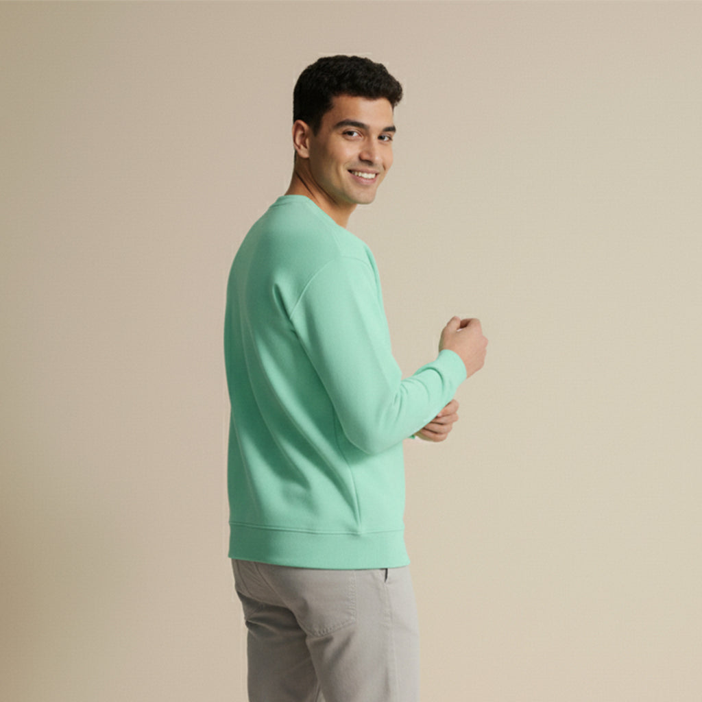 Premium Supima Sweatshirt for Elite Men: India’s Ultimate Winter Shield