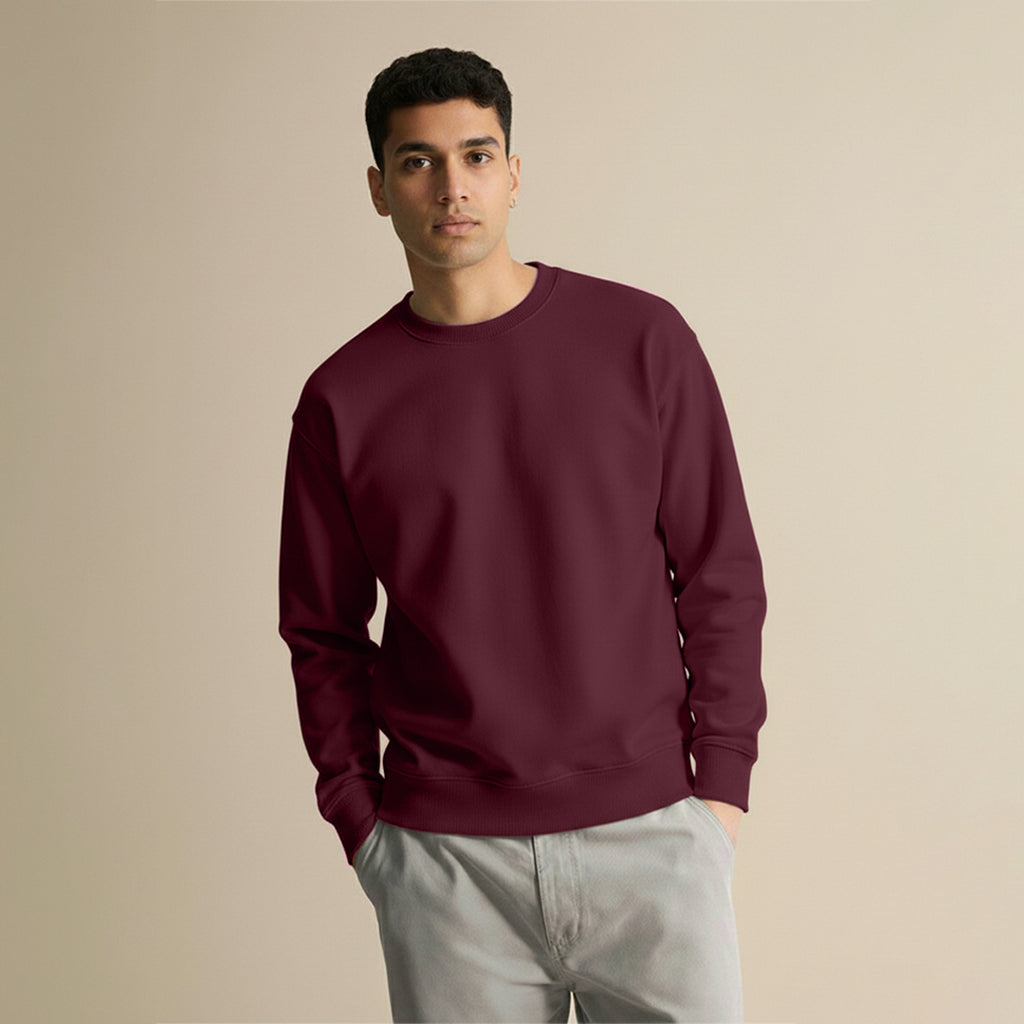 Premium Supima Sweatshirt for Elite Men: India’s Ultimate Winter Shield