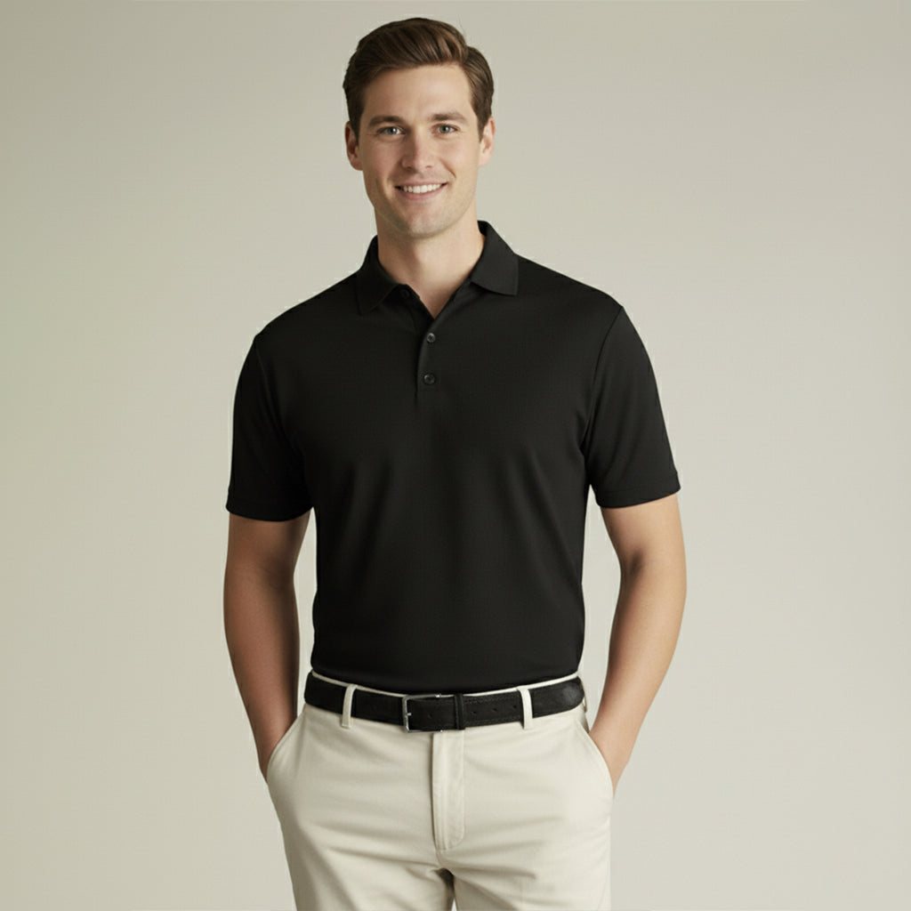 Signature Single Jersey Supima Polo T-Shirt for Elite Men