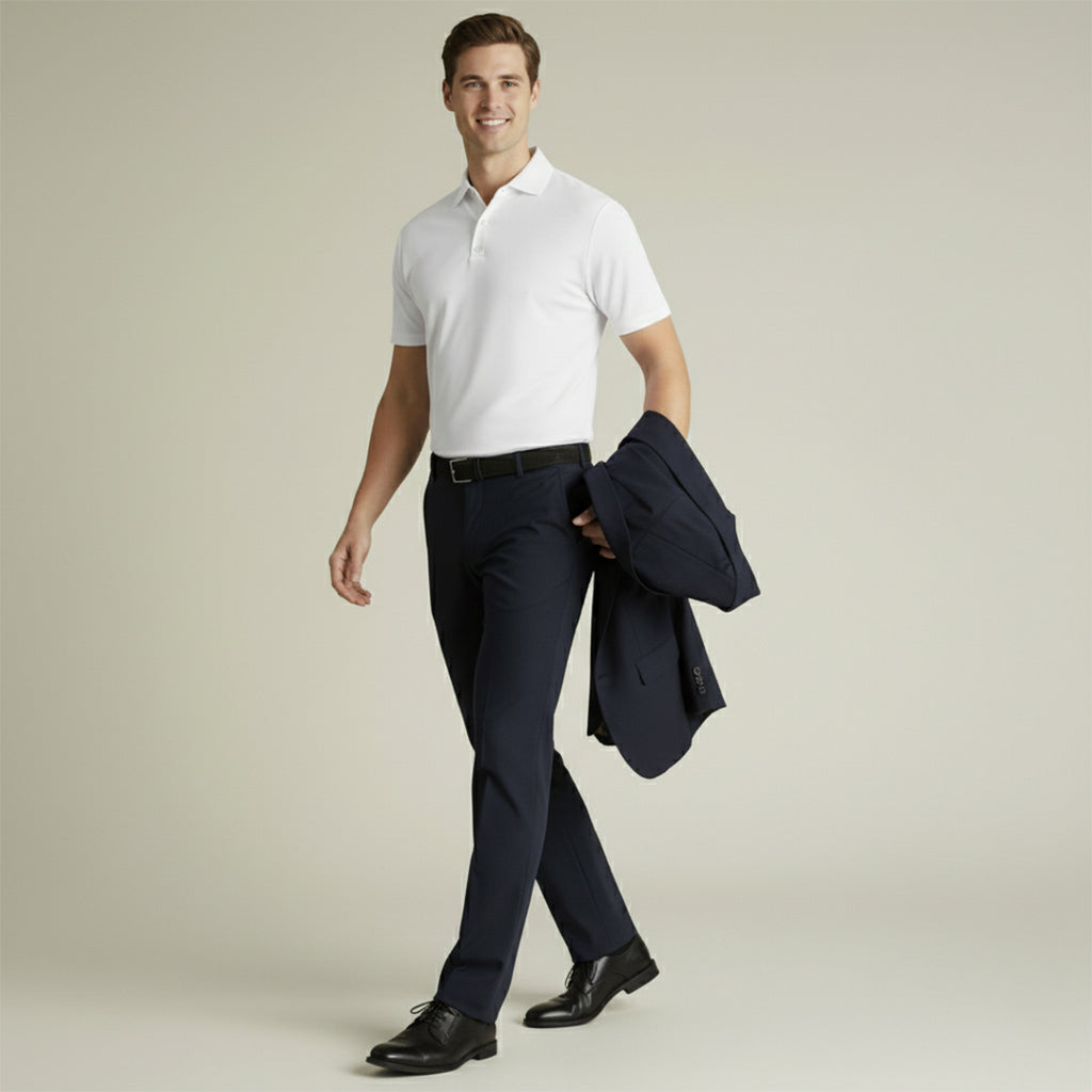 Signature Single Jersey Supima Polo T-Shirt for Elite Men