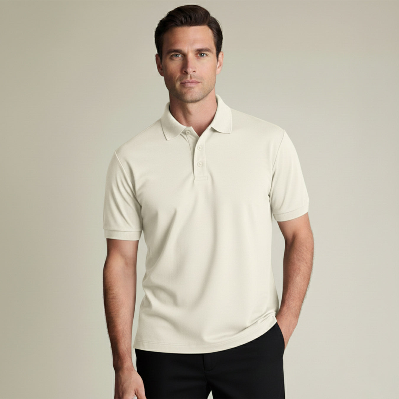 Exclusive Interlock Supima Polos for Elite Men