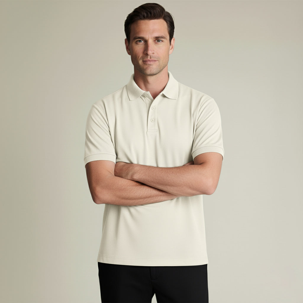 Exclusive Interlock Supima Polos for Elite Men
