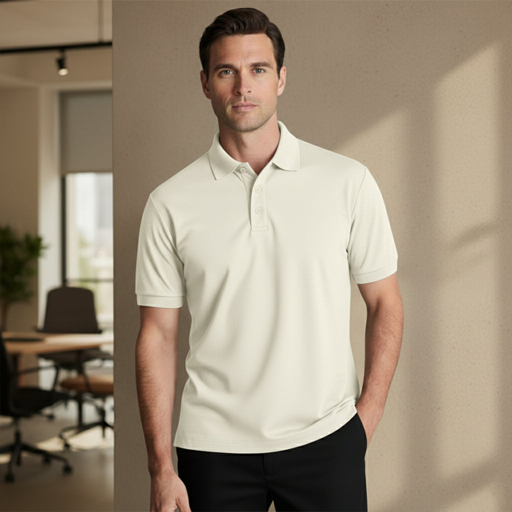 Exclusive Interlock Supima Polos for Elite Men