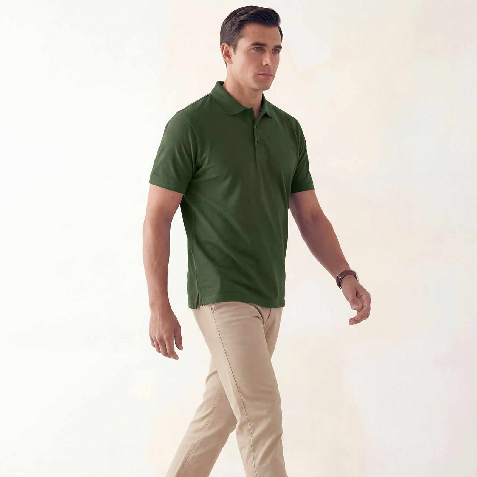 Exclusive Interlock Supima Polos for Elite Men