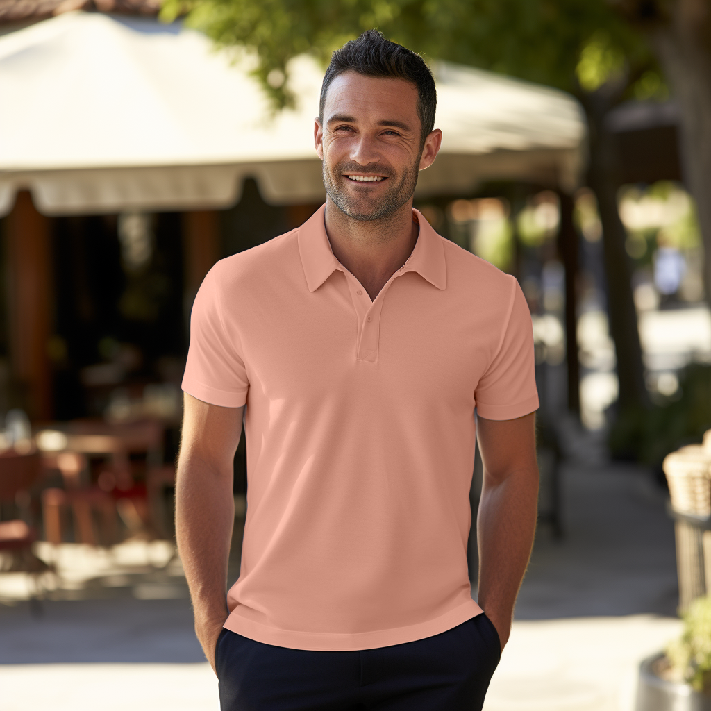 Premium Supima Lycra Polo T-Shirt