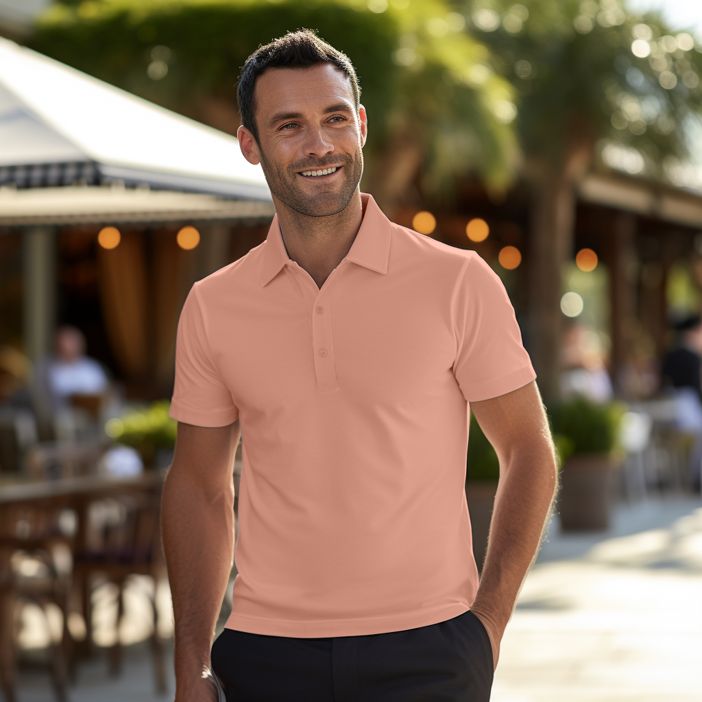 Premium Supima Lycra Polo T-Shirt