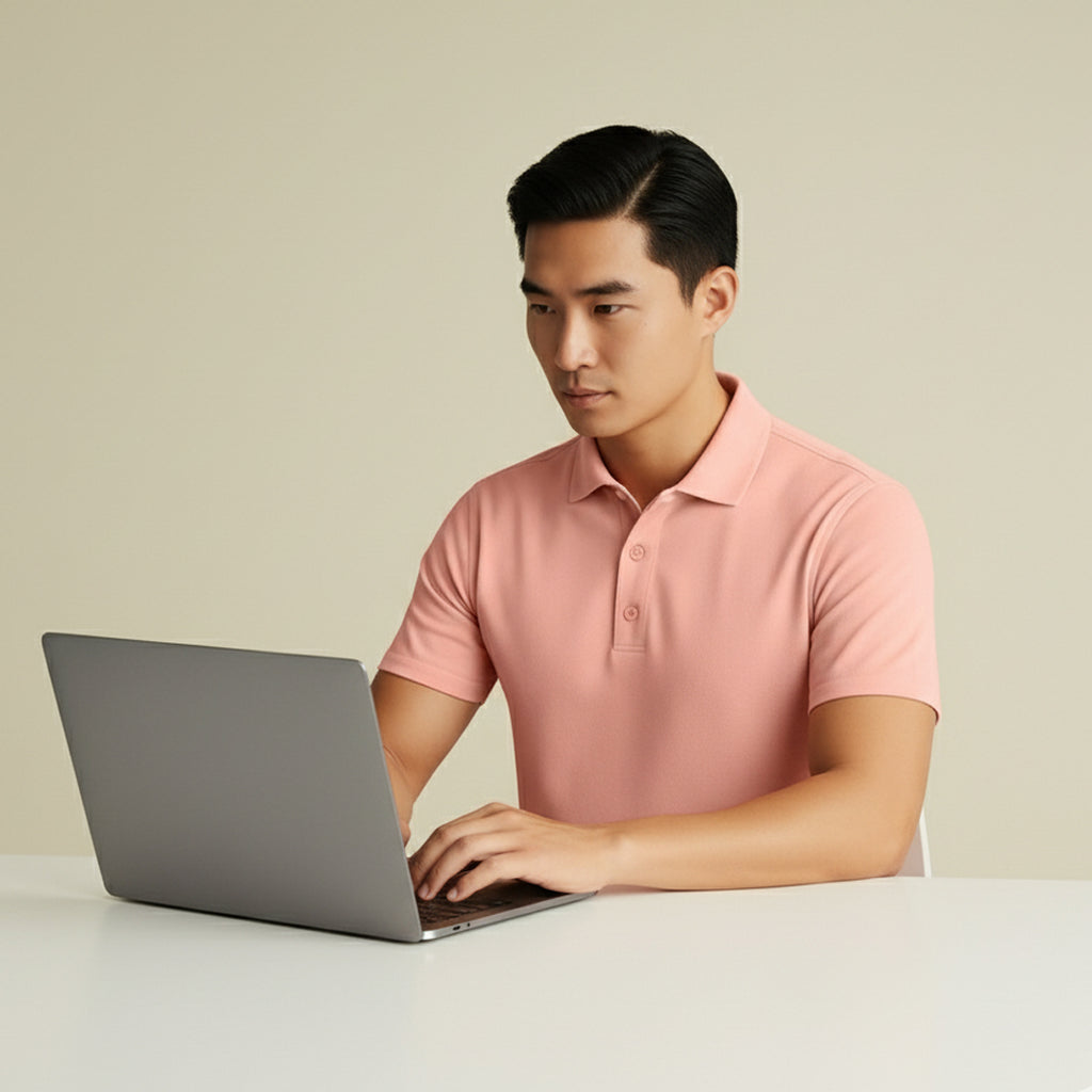 Mercerized Premium Supima Polo T-Shirt