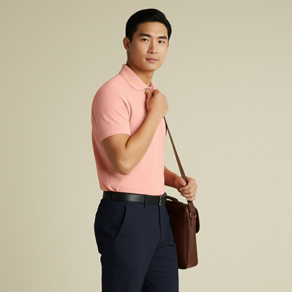 Mercerized Premium Supima Polo T-Shirt