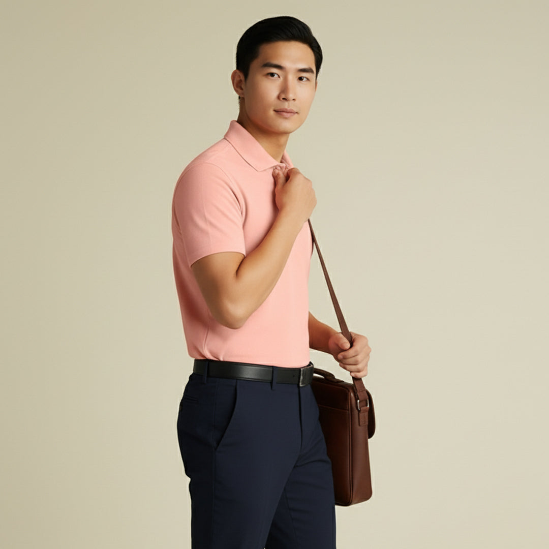 Mercerized Premium Supima Polo T-Shirt