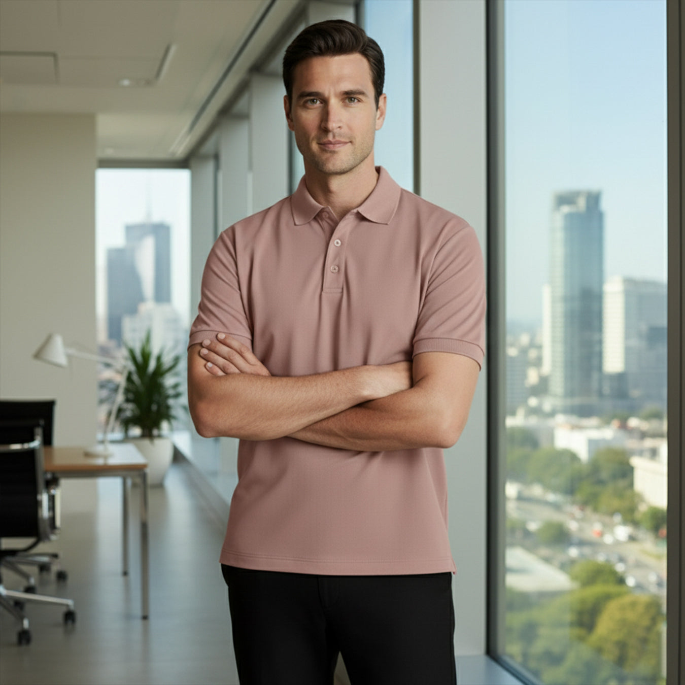 Exclusive Interlock Supima Polos for Elite Men
