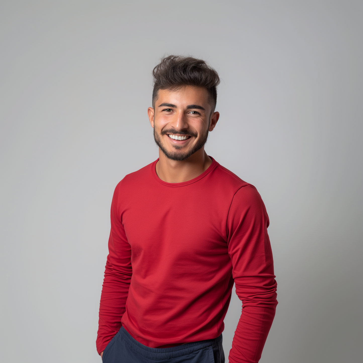 Mercerized Organic Cotton Crew Neck (Full Sleeve)