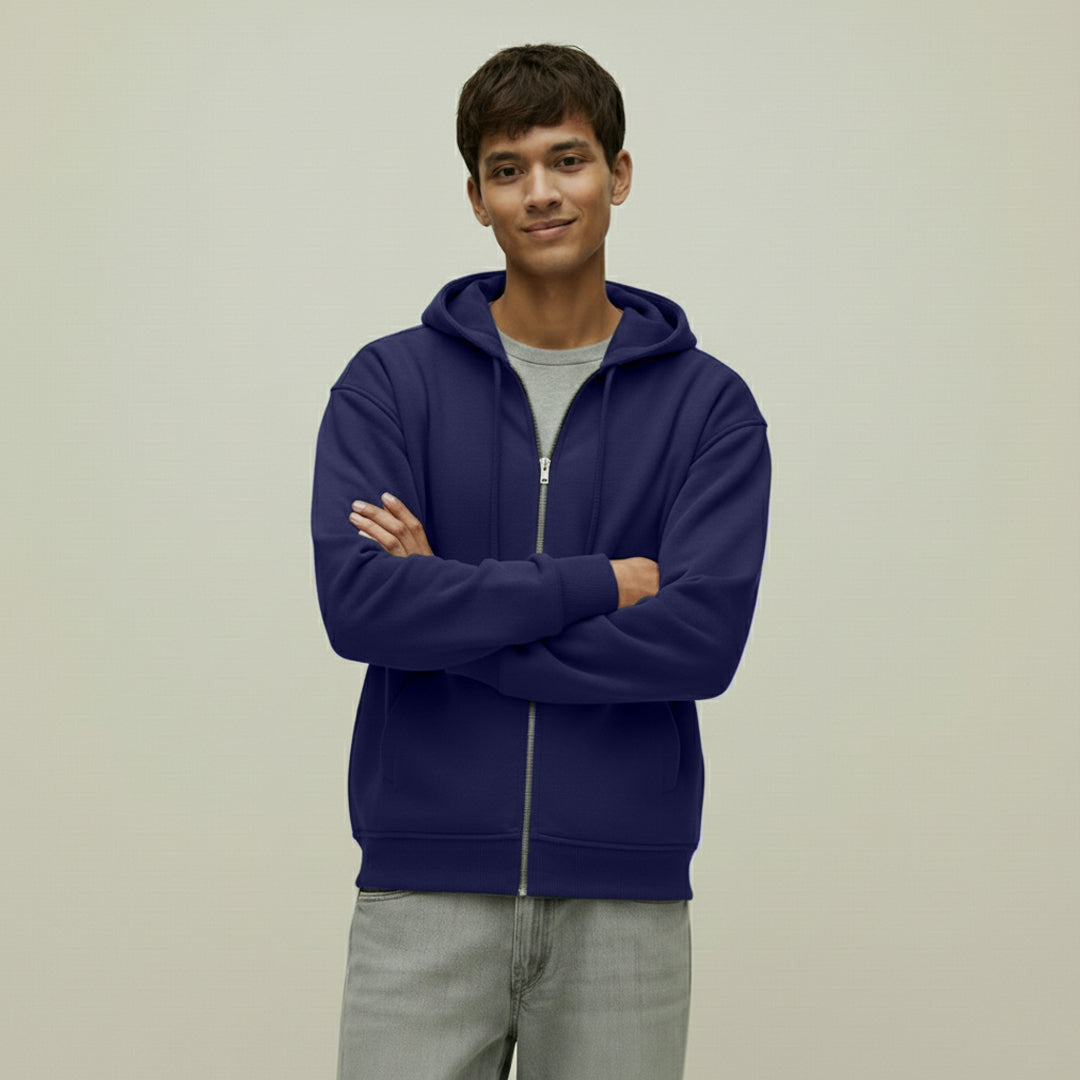 2025 Edition: Premium Supima Zipper Hoodie for Elite Men: India’s Ultimate Winter Shield
